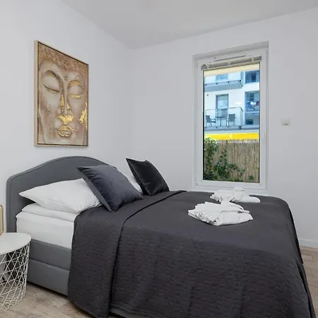 Tolles Familienapartment Mit 3 Schlafzimmern Einer Terrasse Und Garage By Jantar Apartamenty-3